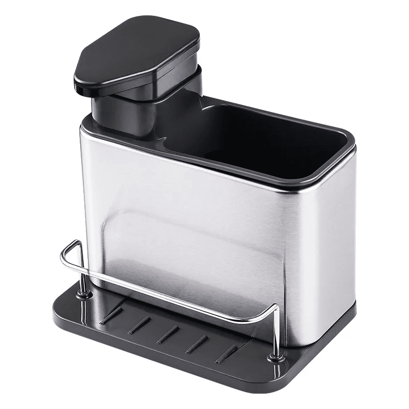 DISPENSADOR DE JABON PARA COCINA 3 EN 1 🧼🧽